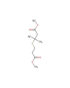 Astatech METHYL 3-((3-METHOXY-3-OXOPROPYL)THIO)-3-METHYLBUTANOATE; 0.25G; Purity 95%; MDL-MFCD32661290